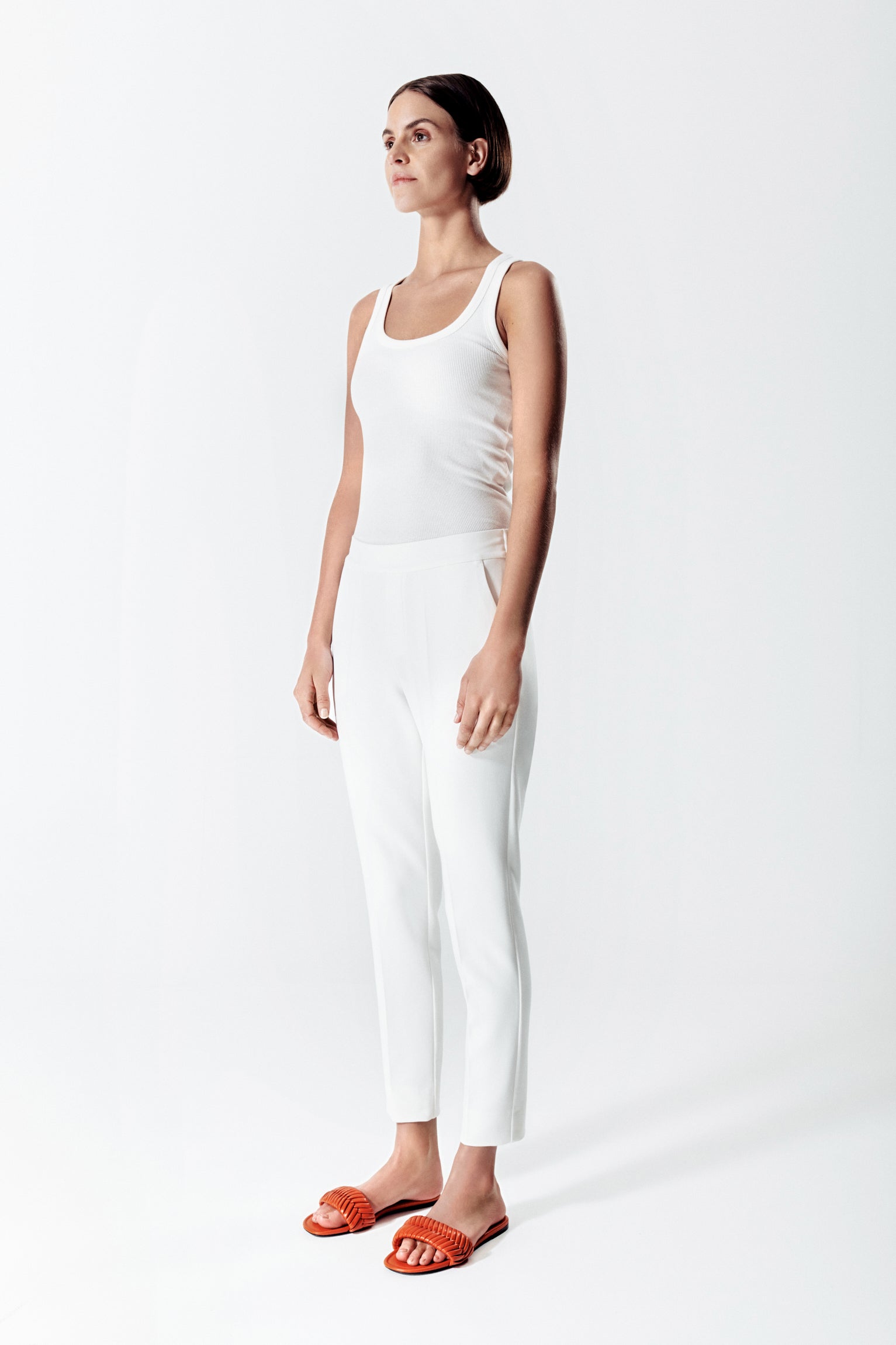 Ann OFF-WHITE Trousers